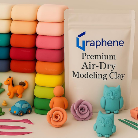 GRAPHENE 24 Pcs Air Dry Modelling Clay Set
