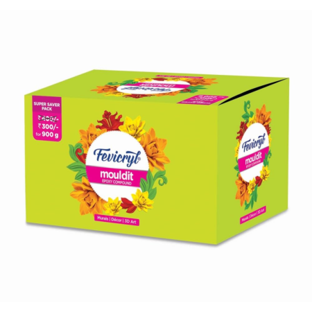 Fevicryl Mould It Clay 900 g | Clay Set for Modelling and Sculpting